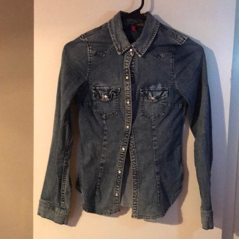 Denim button down/jacket